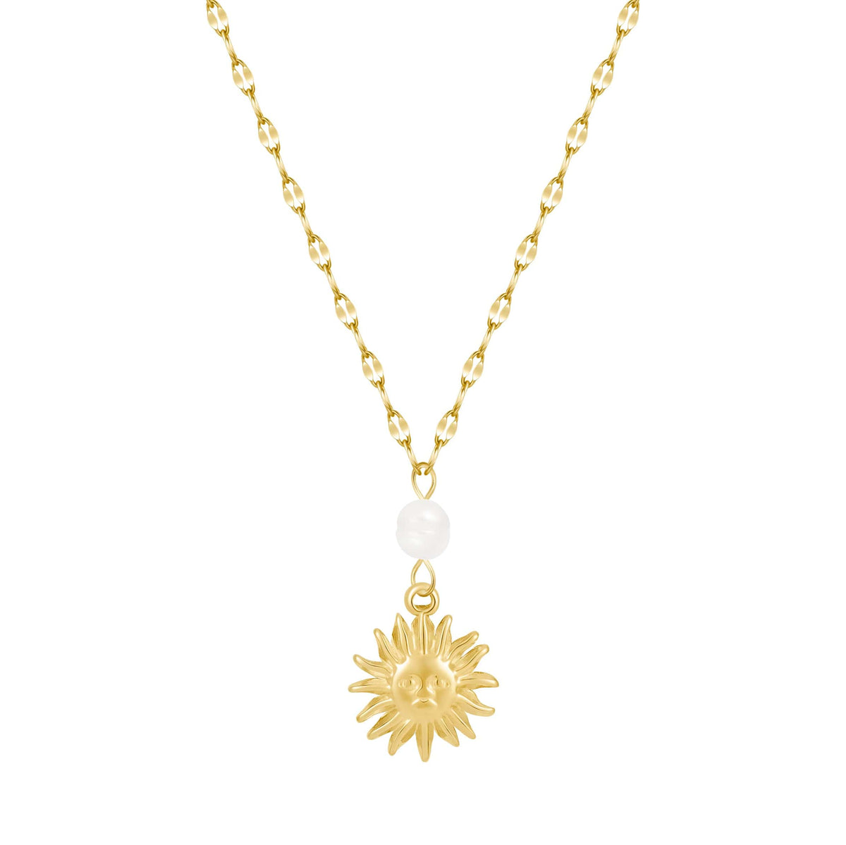 Bohomoon Stainless Steel Noelle Sun Necklace