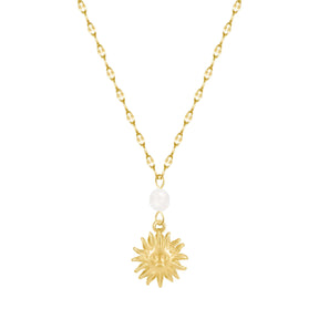 Bohomoon Stainless Steel Noelle Sun Necklace
