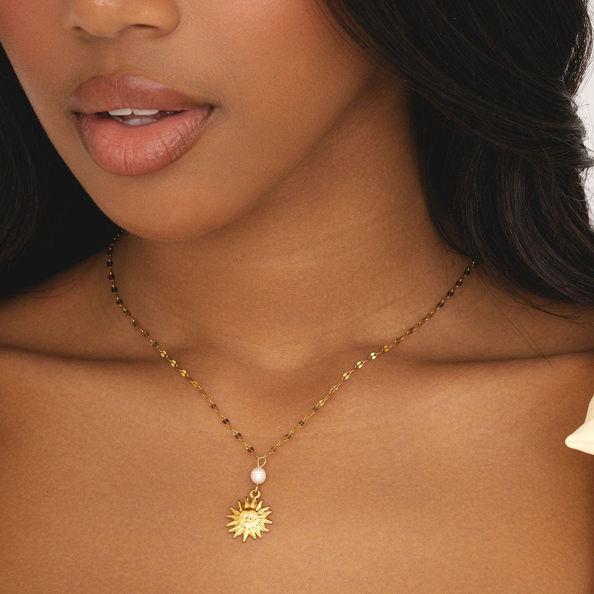 Bohomoon Stainless Steel Noelle Sun Necklace