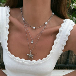 Bohomoon Stainless Steel Palila Starfish Necklace