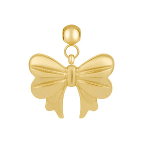 Bohomoon Stainless Steel Ribbon Charm