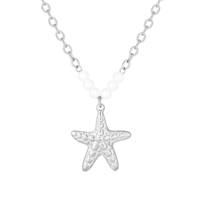 Bohomoon Stainless Steel Santiago Pearl Necklace