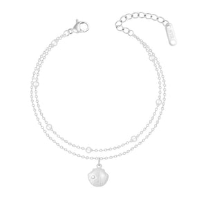 Bohomoon Stainless Steel Seashell Choker