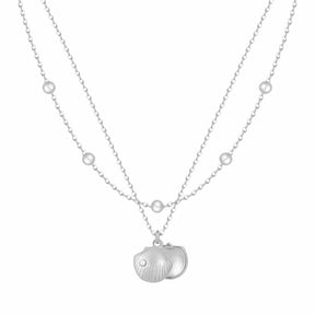 Bohomoon Stainless Steel Seashell Choker
