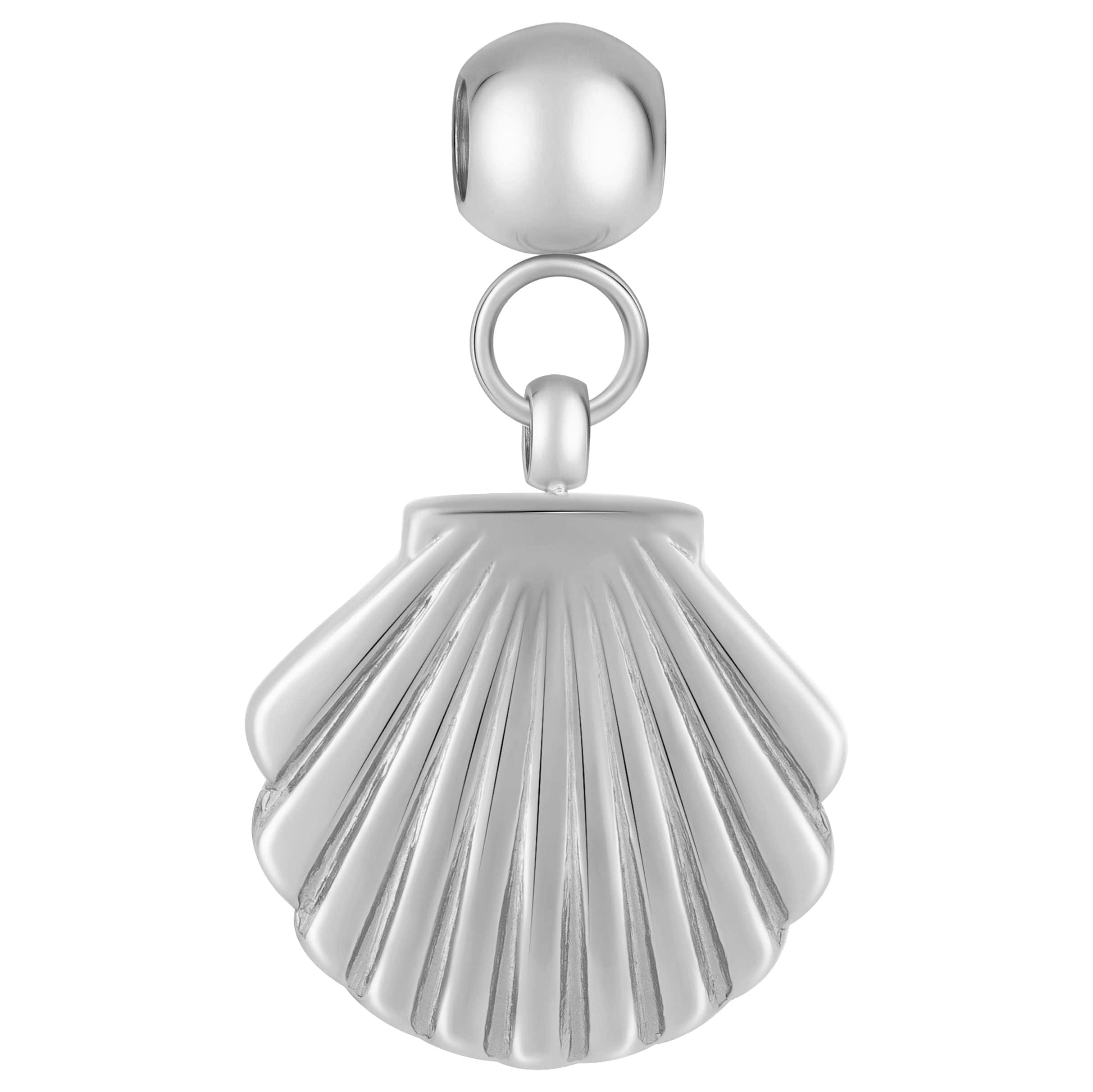 Bohomoon Stainless Steel Shell Charm