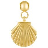 Bohomoon Stainless Steel Shell Charm