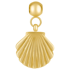 Bohomoon Stainless Steel Shell Charm
