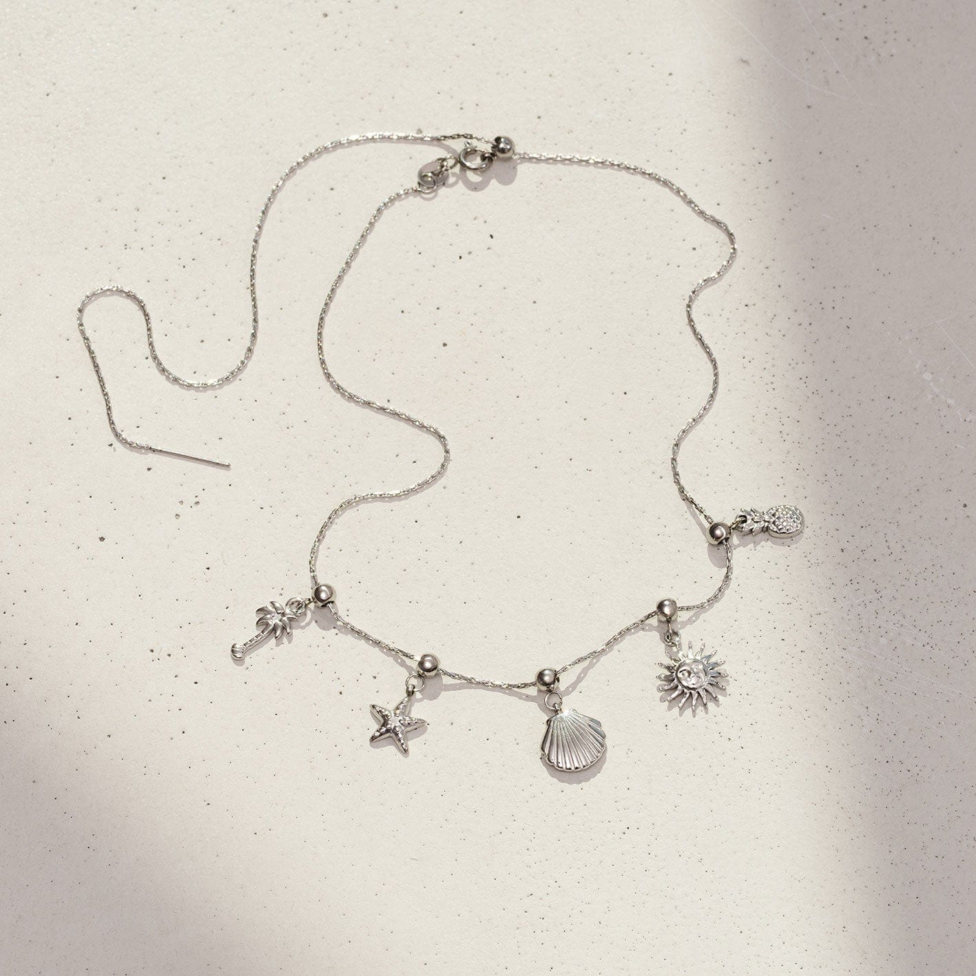 Bohomoon Stainless Steel Shell Charm
