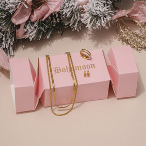 Bohomoon Stainless Steel Staples Cracker Bundle - Gold