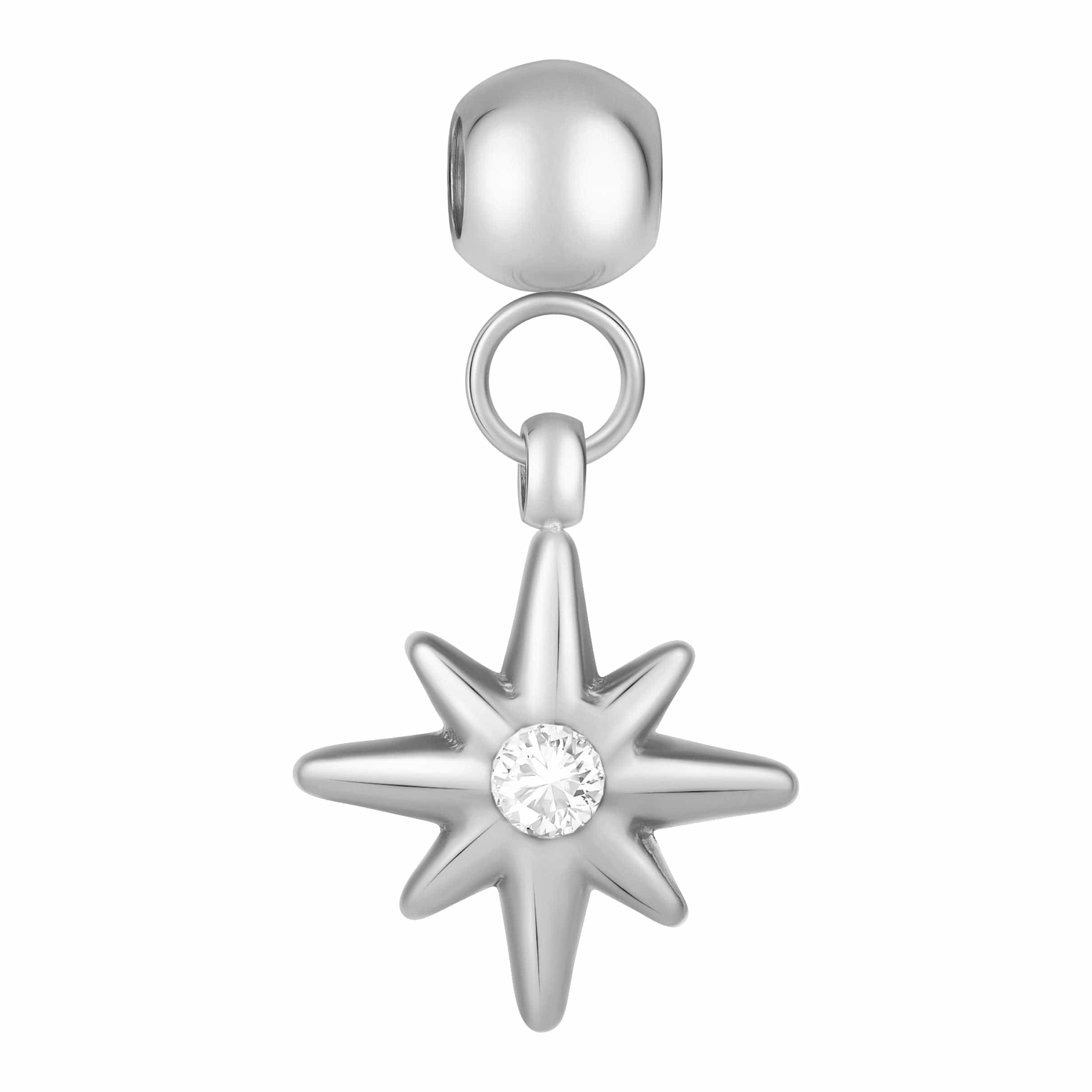 Bohomoon Stainless Steel Star Charm