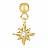Bohomoon Stainless Steel Star Charm