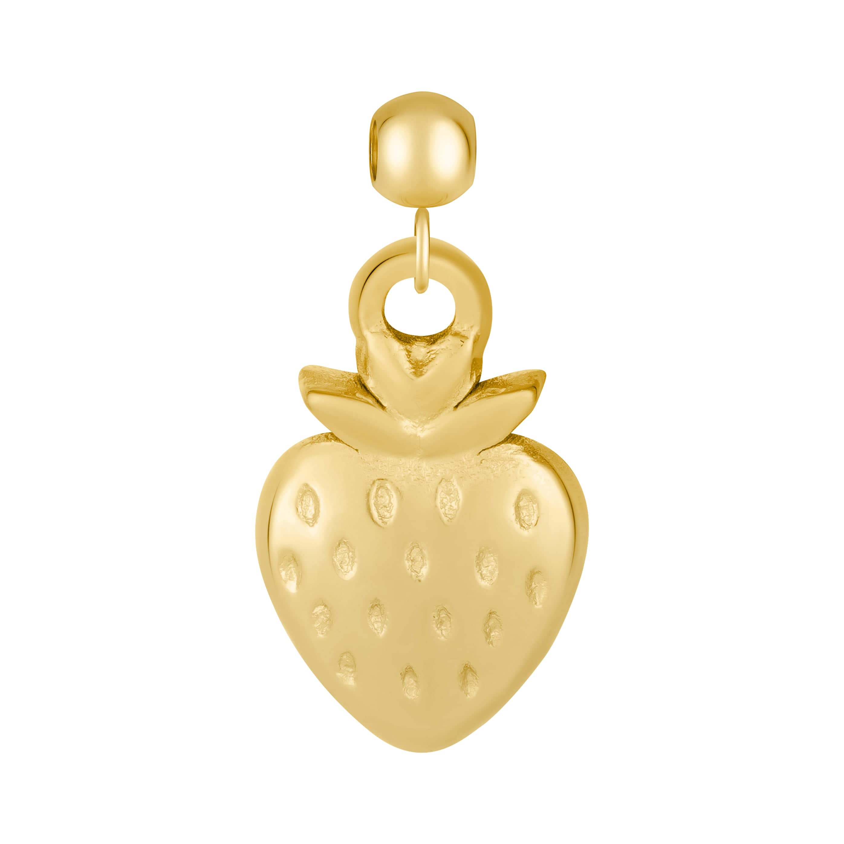 Bohomoon Stainless Steel Strawberry Charm