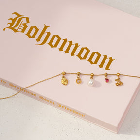 Bohomoon Stainless Steel Strawberry Charm