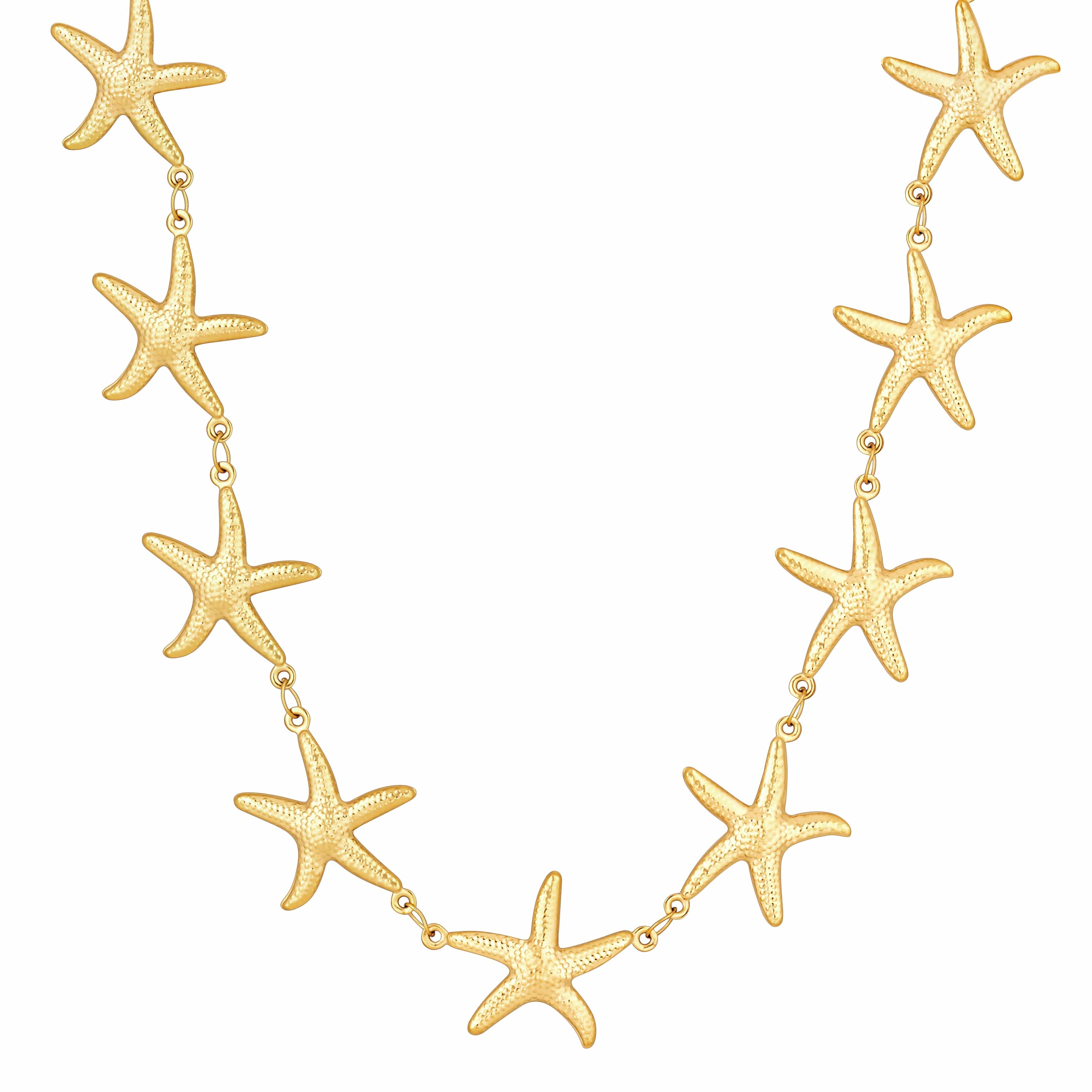 Bohomoon Stainless Steel Tahiti Starfish Necklace