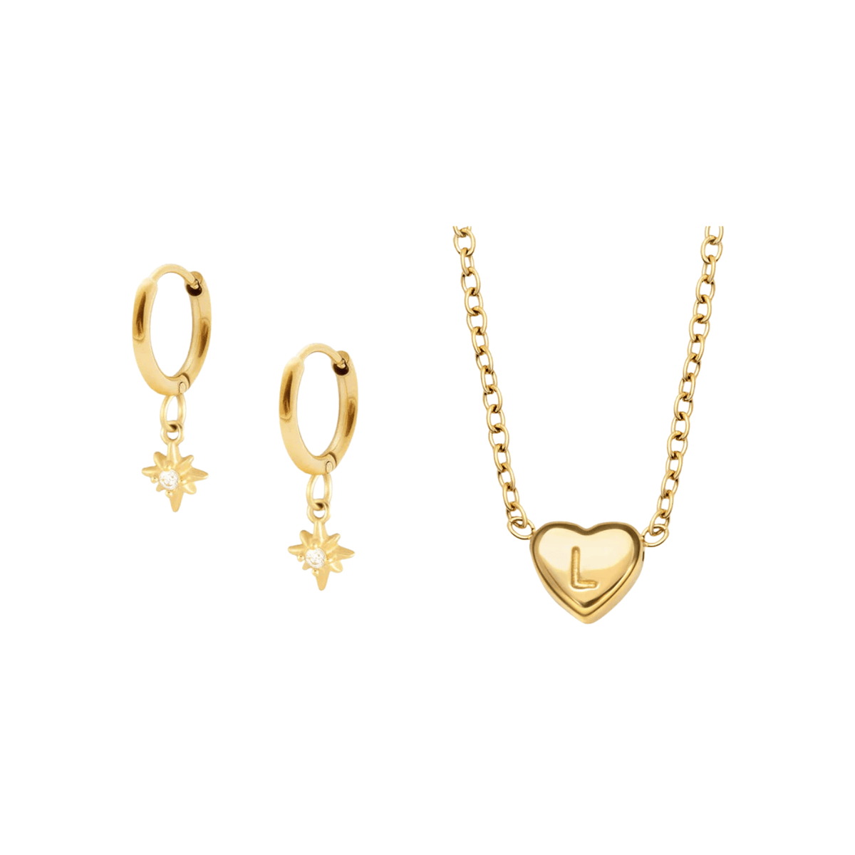 Bohomoon Stainless Steel The Icons Jewellery Set