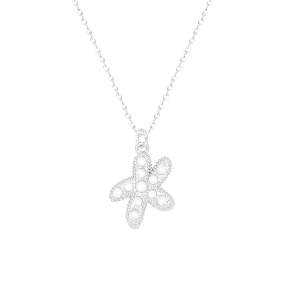 Bohomoon Stainless Steel Vanilla Starfish Necklace