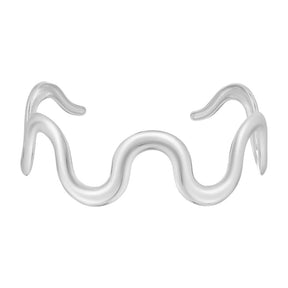 Bohomoon Stainless Steel Whirl Cuff Bracelet