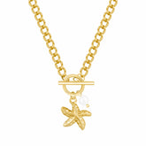 Bohomoon Stainless Steel Zuma Pearl TBar Necklace